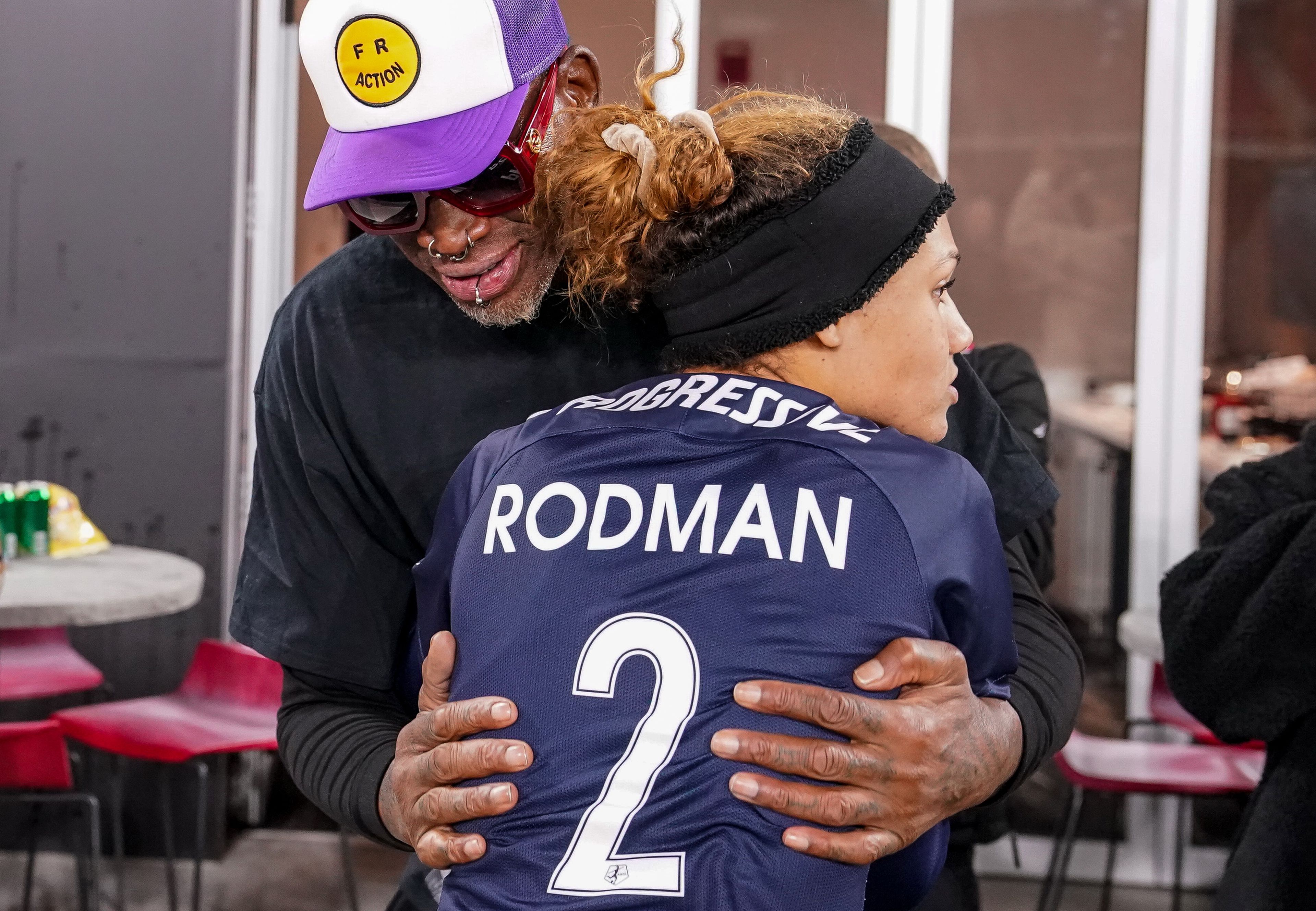 Dennis Rodman lánya évi 340 millió forintot keres a focival / Fotó: Getty Images