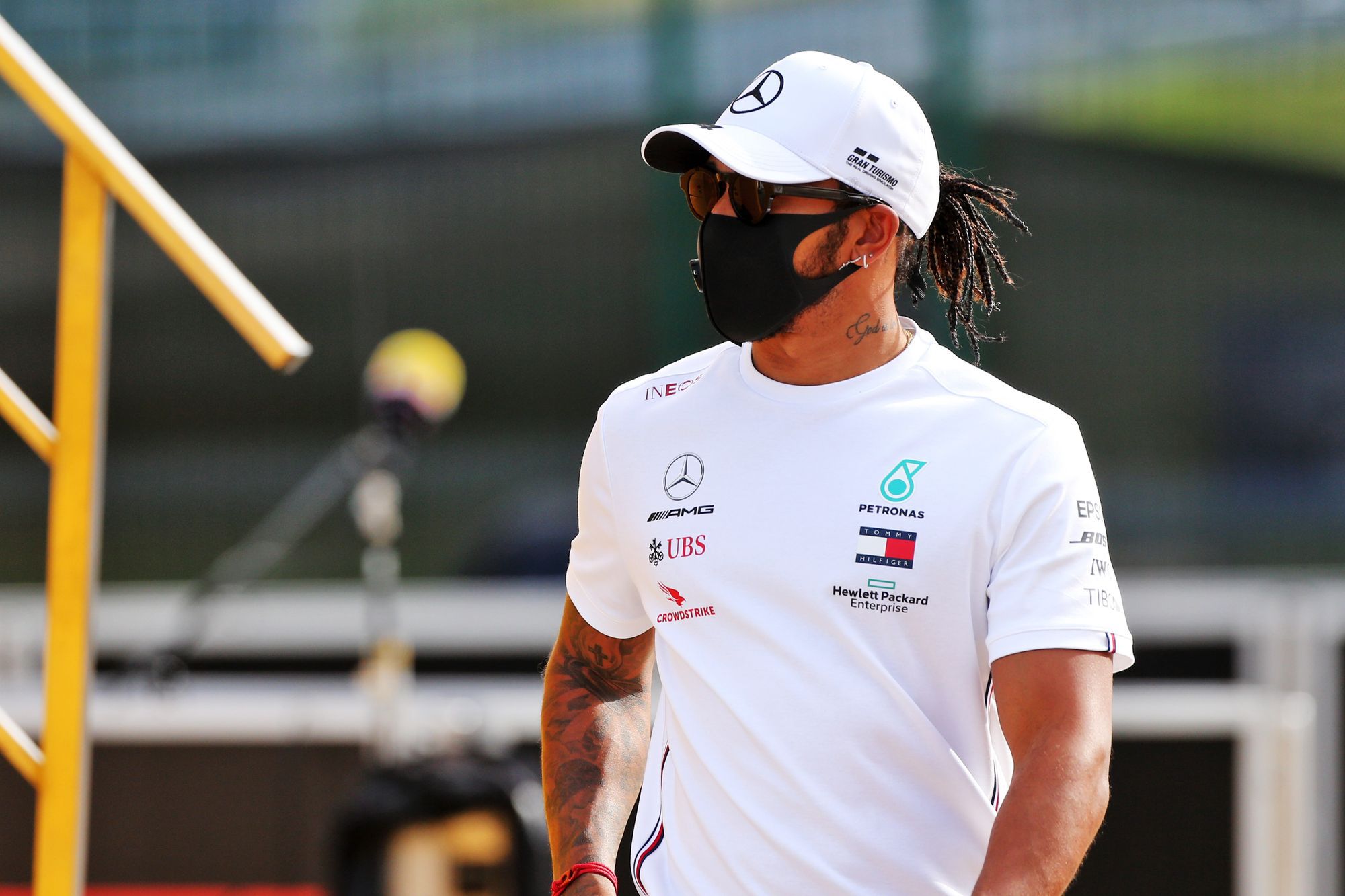 Lewis Hamilton, a Mercedes brit versenyzője nyerte a Forma-1-es Olasz Nagydíj szombati időmérő edzését. /Fotó: Northfoto