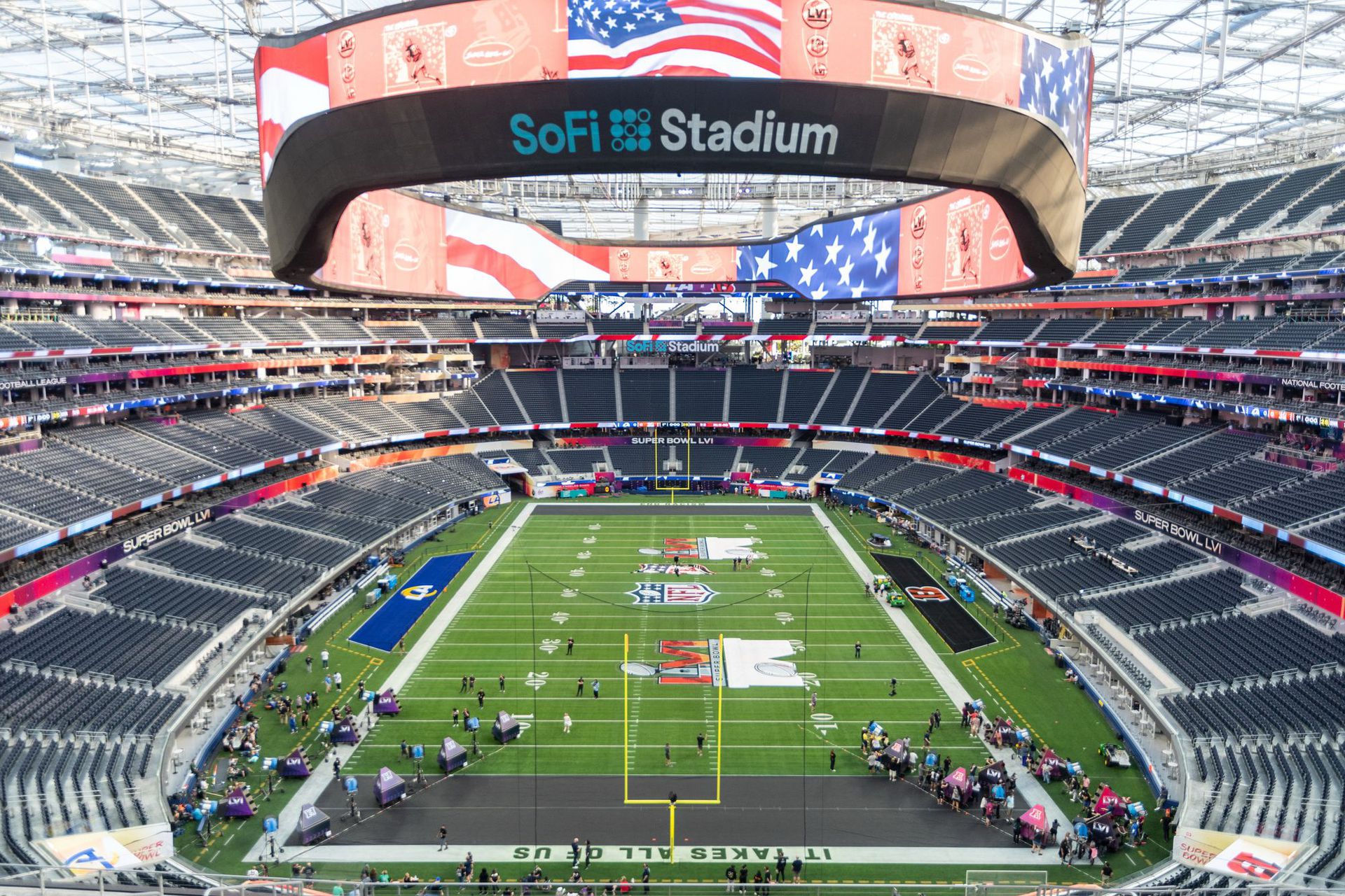 A Los Angeles-i Rams-stadionban lesz a döntő, 70 ezer néző előtt / Fotó: gettyimages