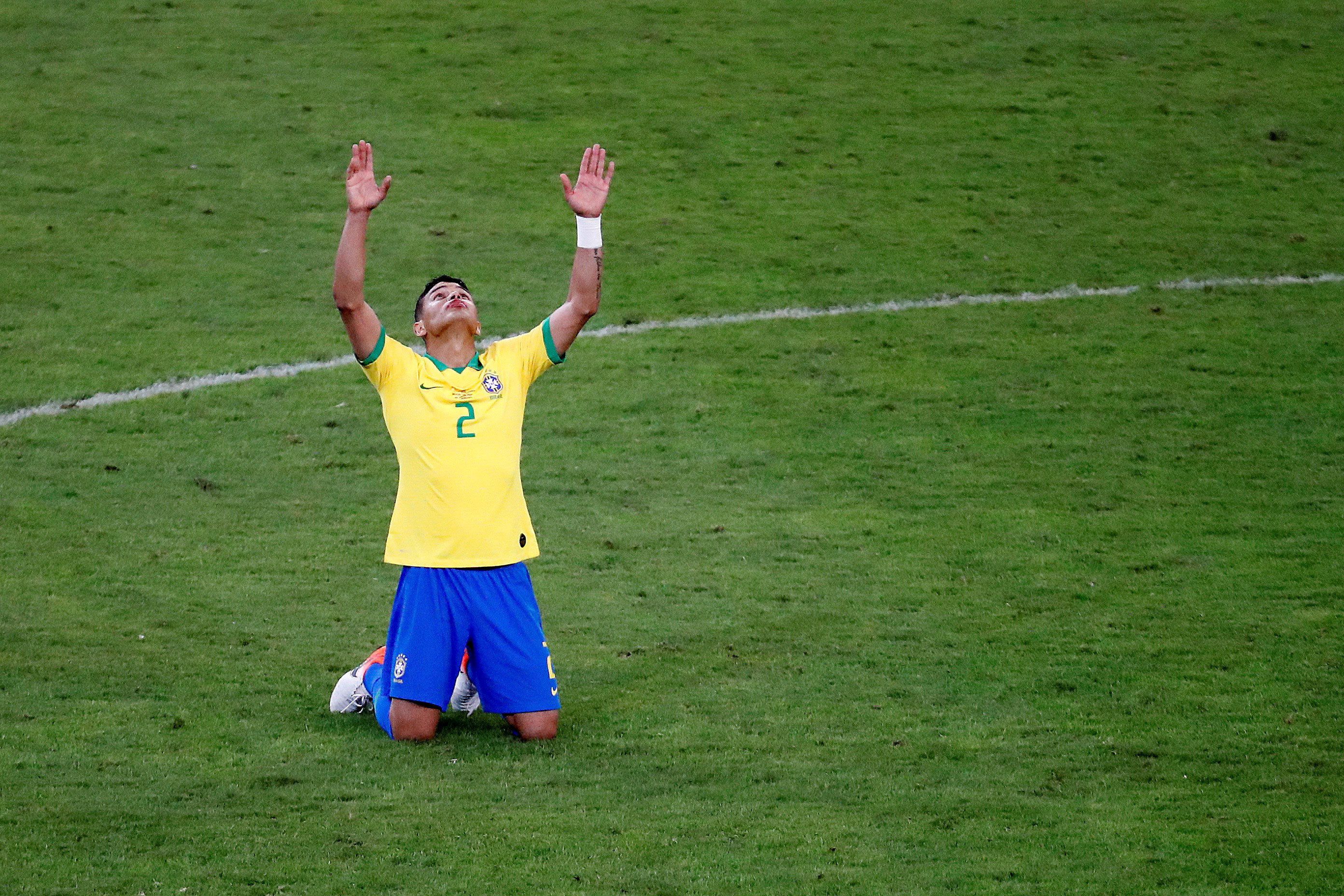 Thiago Silva 2020 óta játszik Chelsea színeiben. /Fotó:MTI/EPA