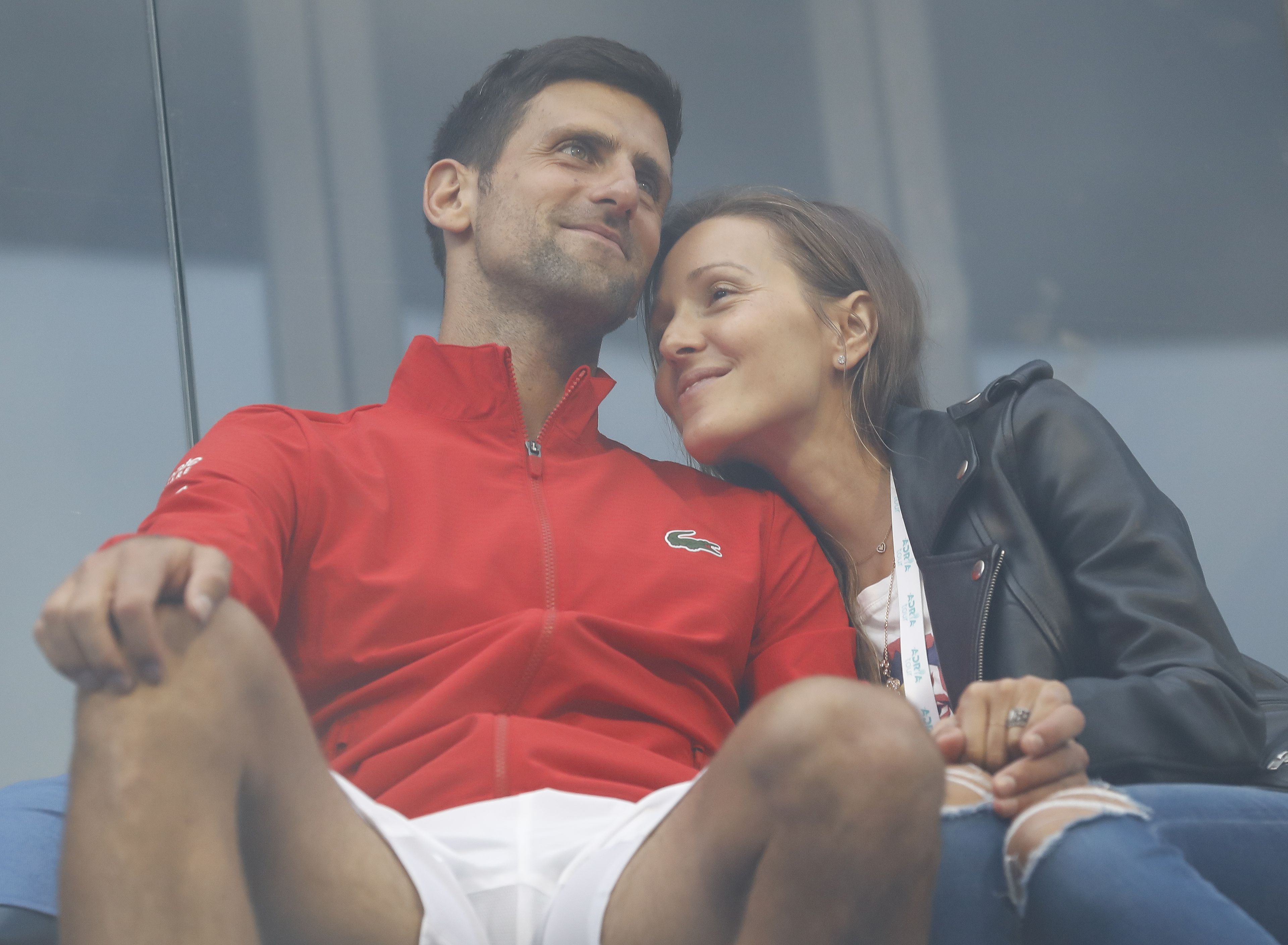 A világelső teniszező Djokovics 2014-ben vette feleségül Jelenát. Két gyermekük született /Fotó: GettyImages