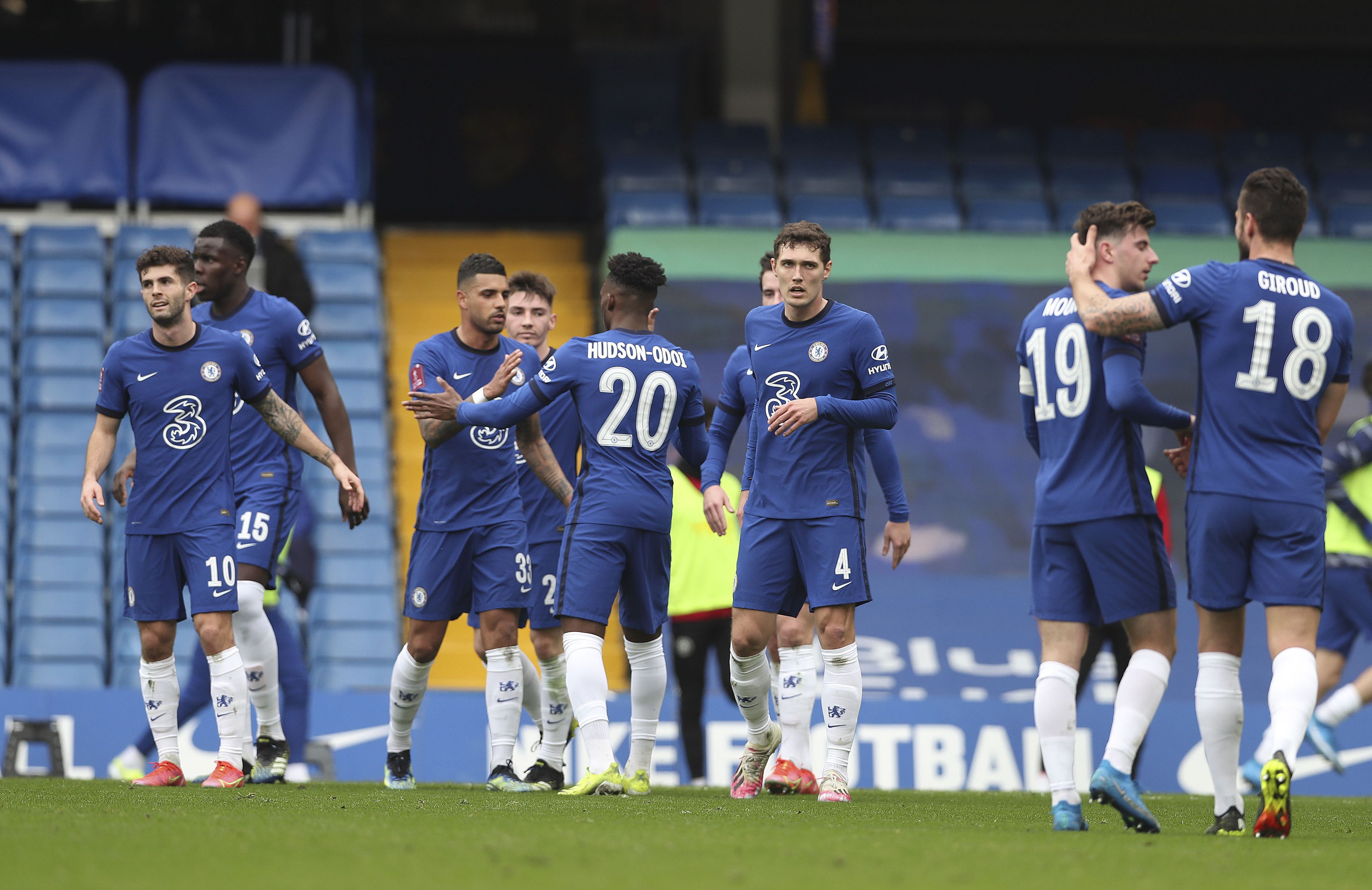 Megérdemelt győzelem után ünnepelt a Chelsea / Fotó: Northfoto