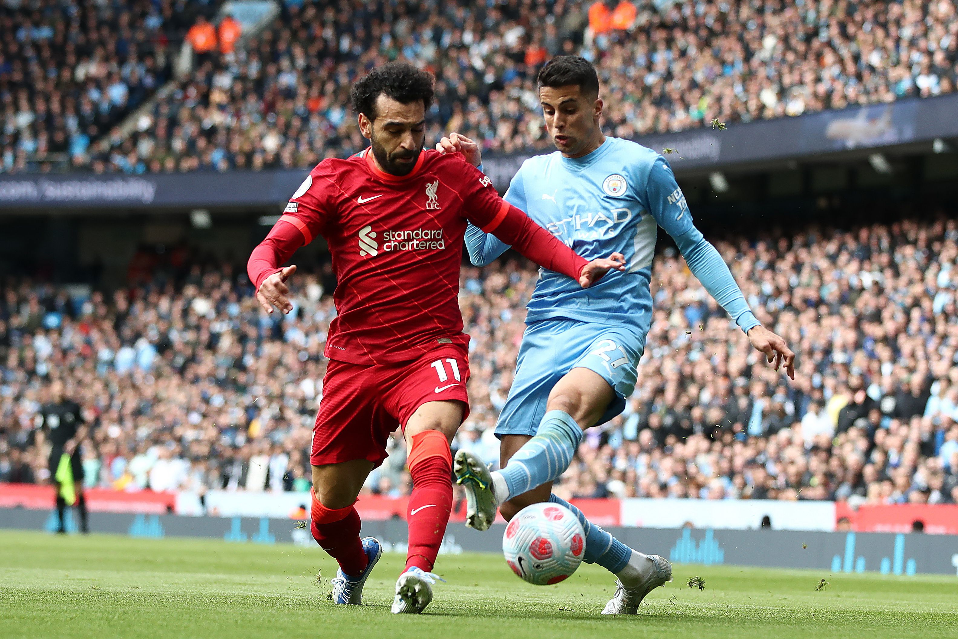 Vasárnap dől el a Manchester City és a Liverpool bajnoki versenyfutása / Fotó: Getty Images