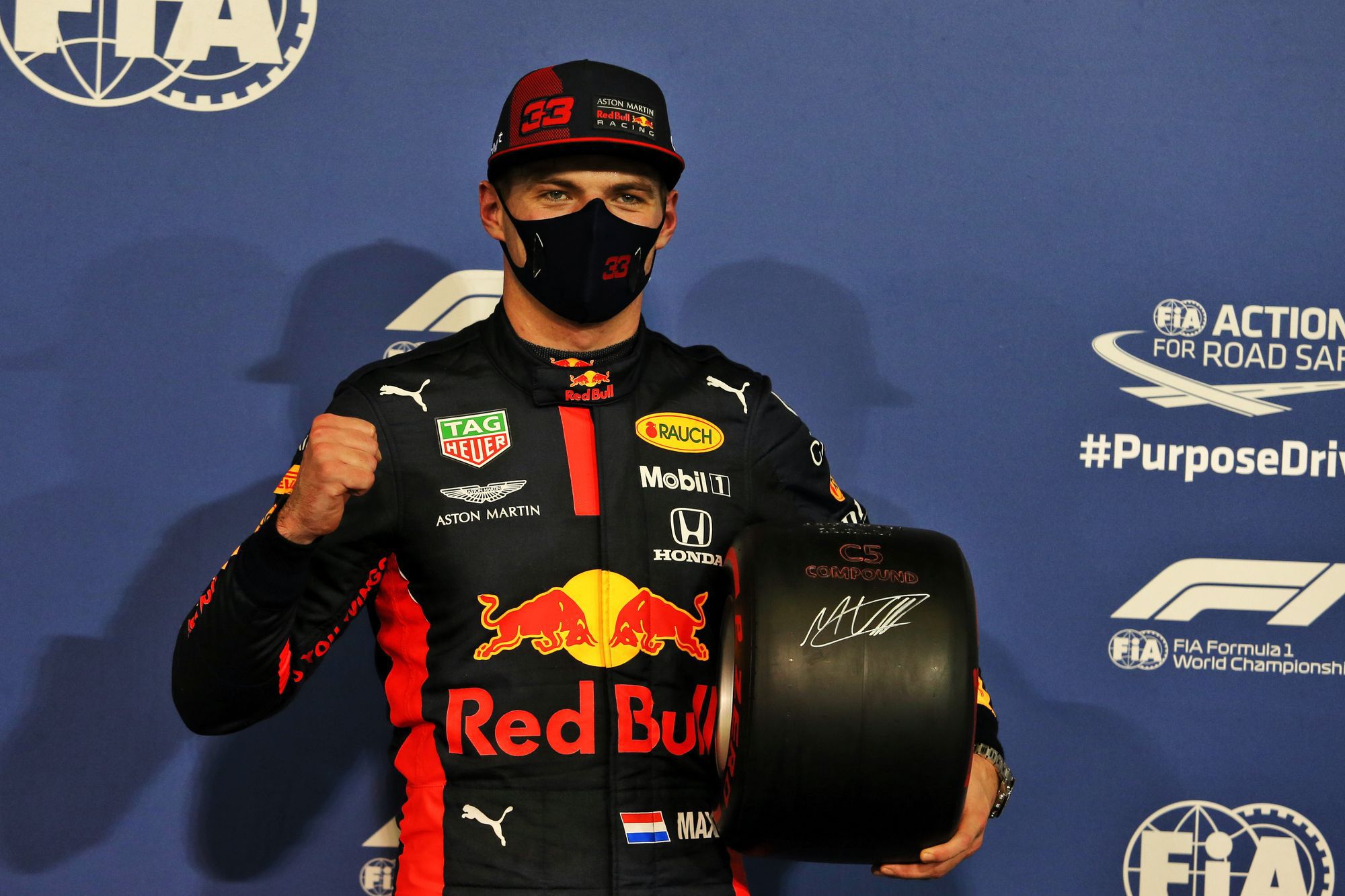 Verstappen rajt-cél győzelmével ért véget az F1-es szezon/Fotó: MTI-EPA