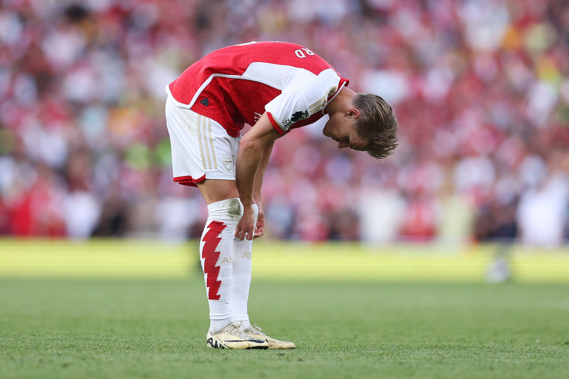 Martin Ödegaard a bajnokság egyik legjobbjaként volt az Arsenal vezére, ám az aranyérem most sem jött össze Fotó: Getty Images
