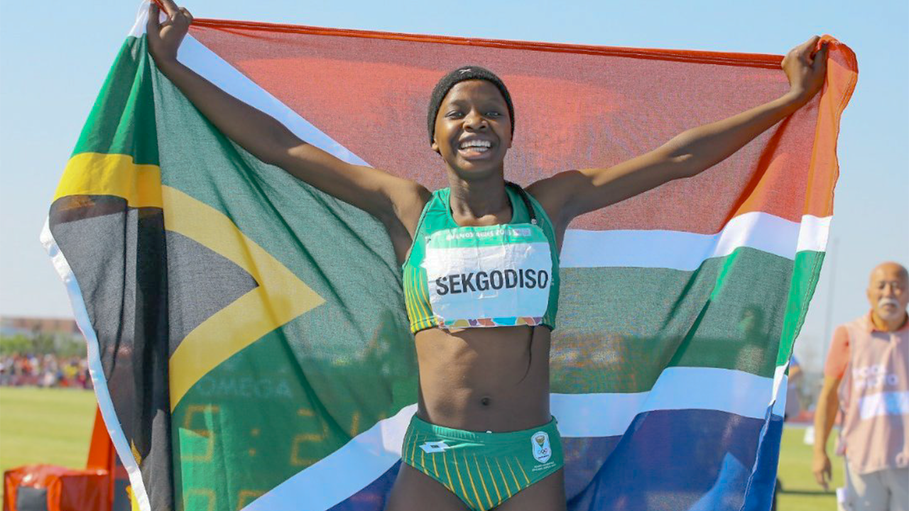 Prudence Sekgodiso remek teljesítményt nyújtott
