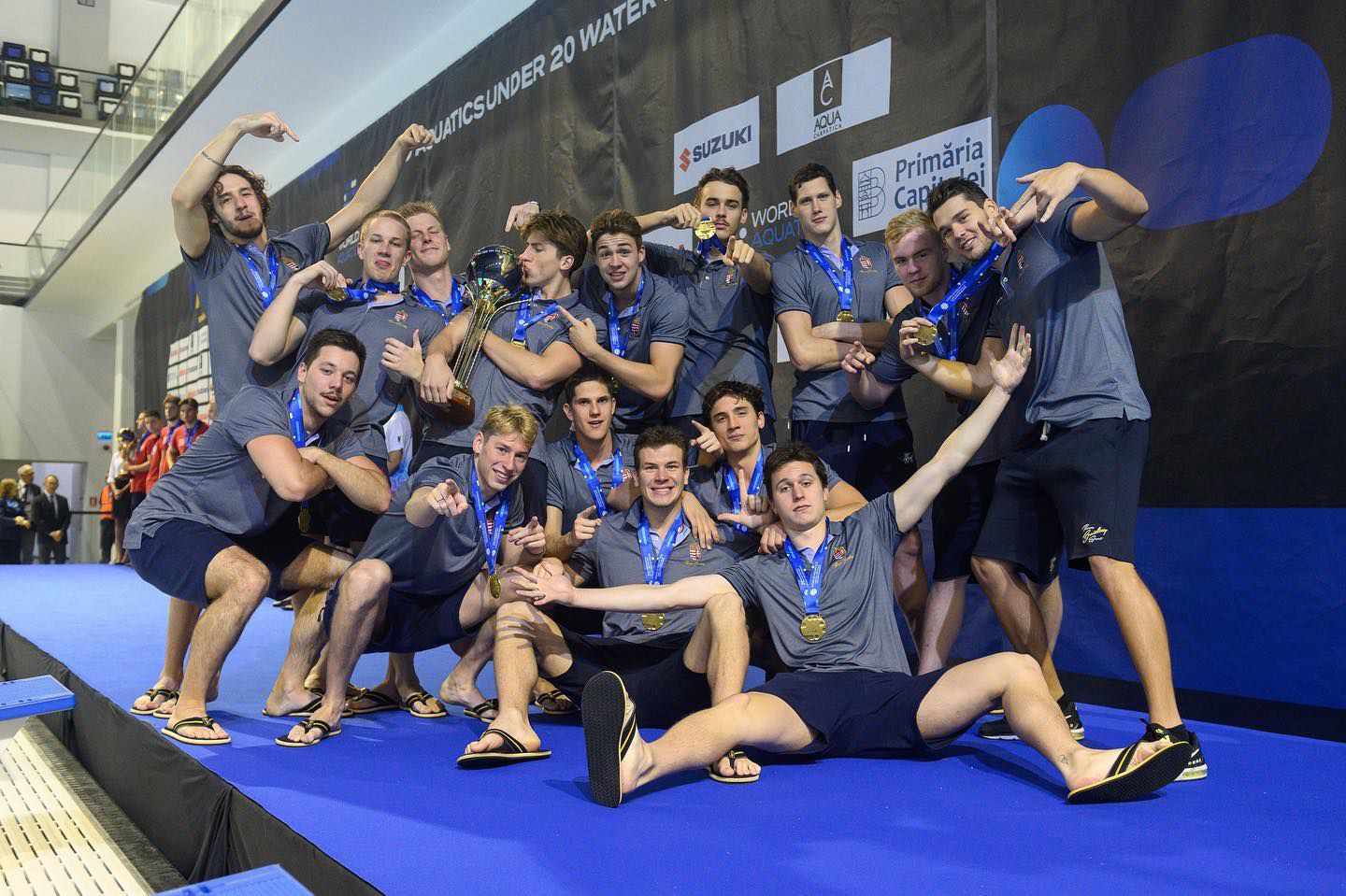 Harmadszor nyertünk U20-as vb-t /Fotó: World Aquatics