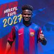 Mikayil Faye a Barcelonánál folytatja