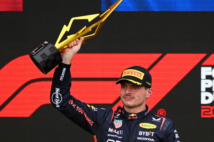 Max Verstappen a 41. futamgyőzelmét aratta