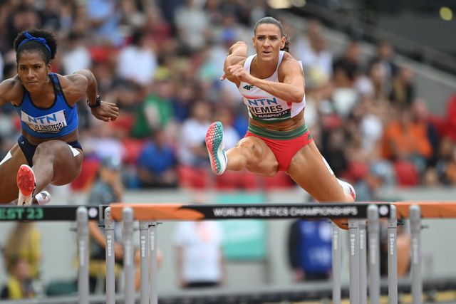 Nemes Rita a 17. helyen végzett 100 méter gáton