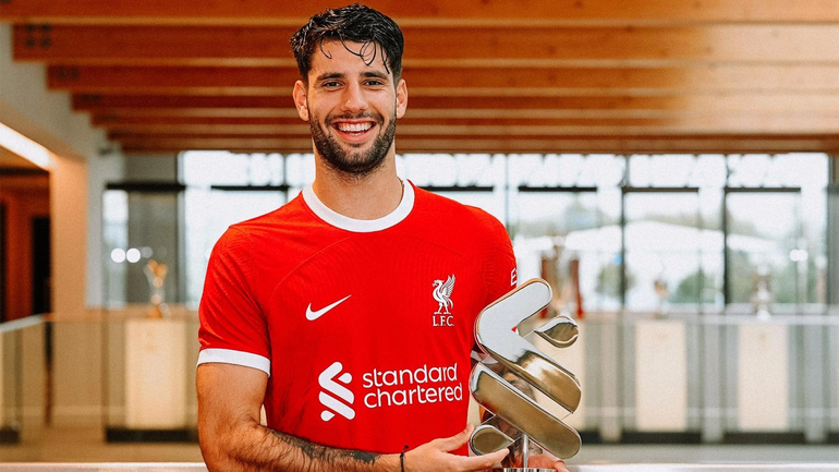 Szoboszlait választották augusztus legjobb játékosának a Liverpoolnál