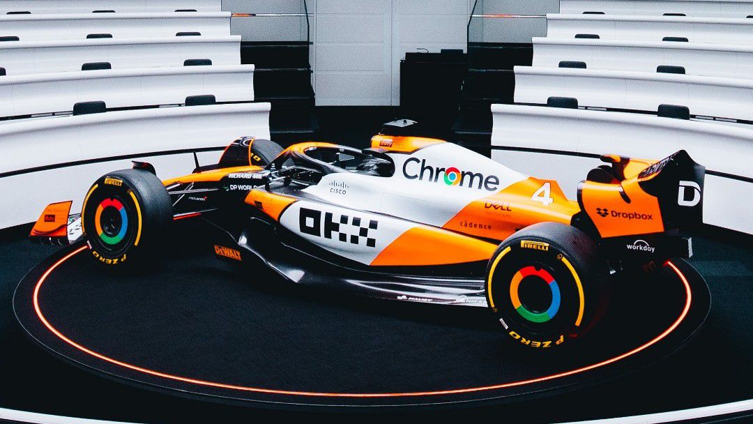 Íme, a McLaren új köntöse (Kép: McLaren F1 / X)