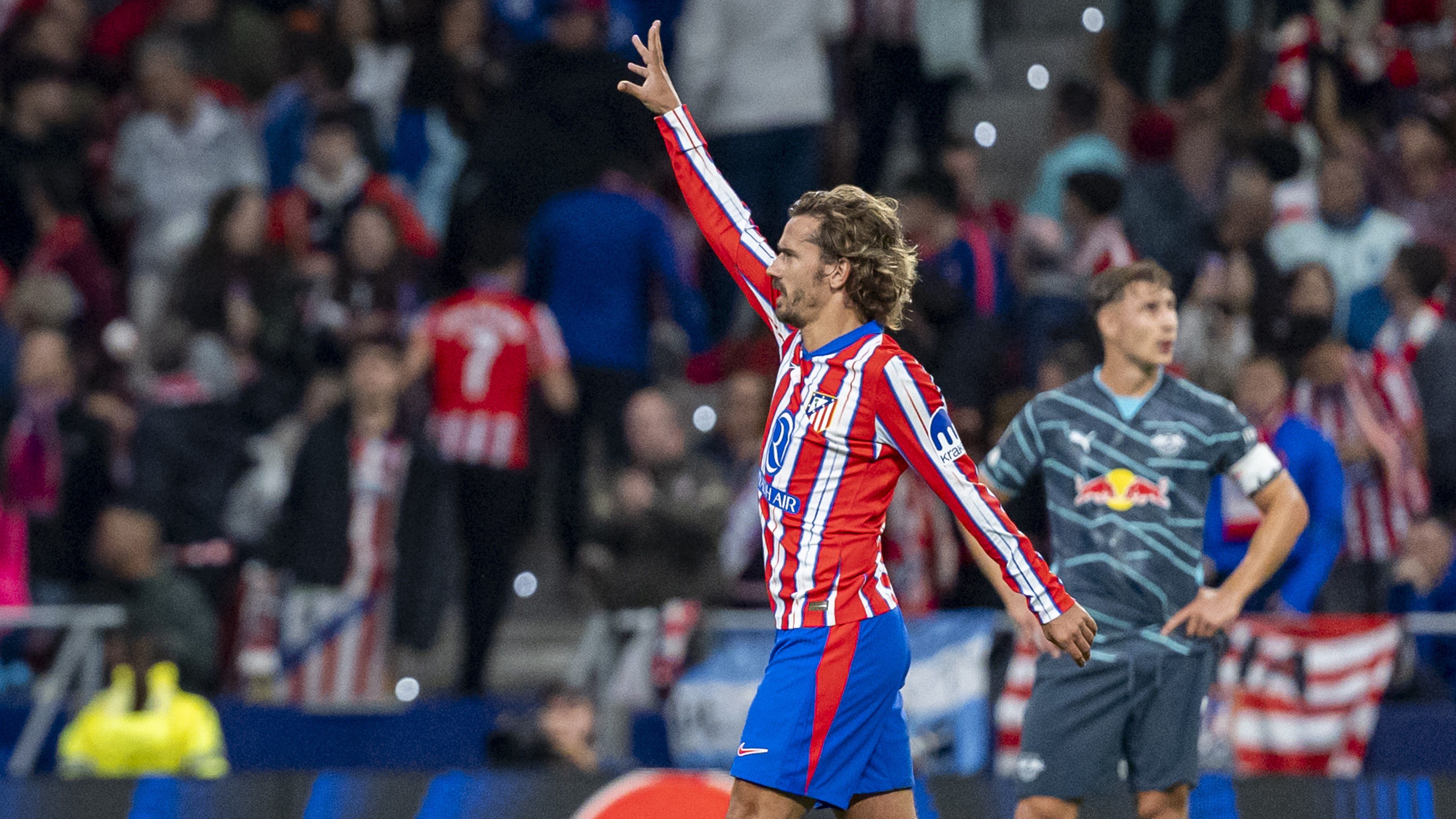 Griezmann megelőzte Puskást, az Atlético Madrid legyőzte a Lipcsét a BL-ben