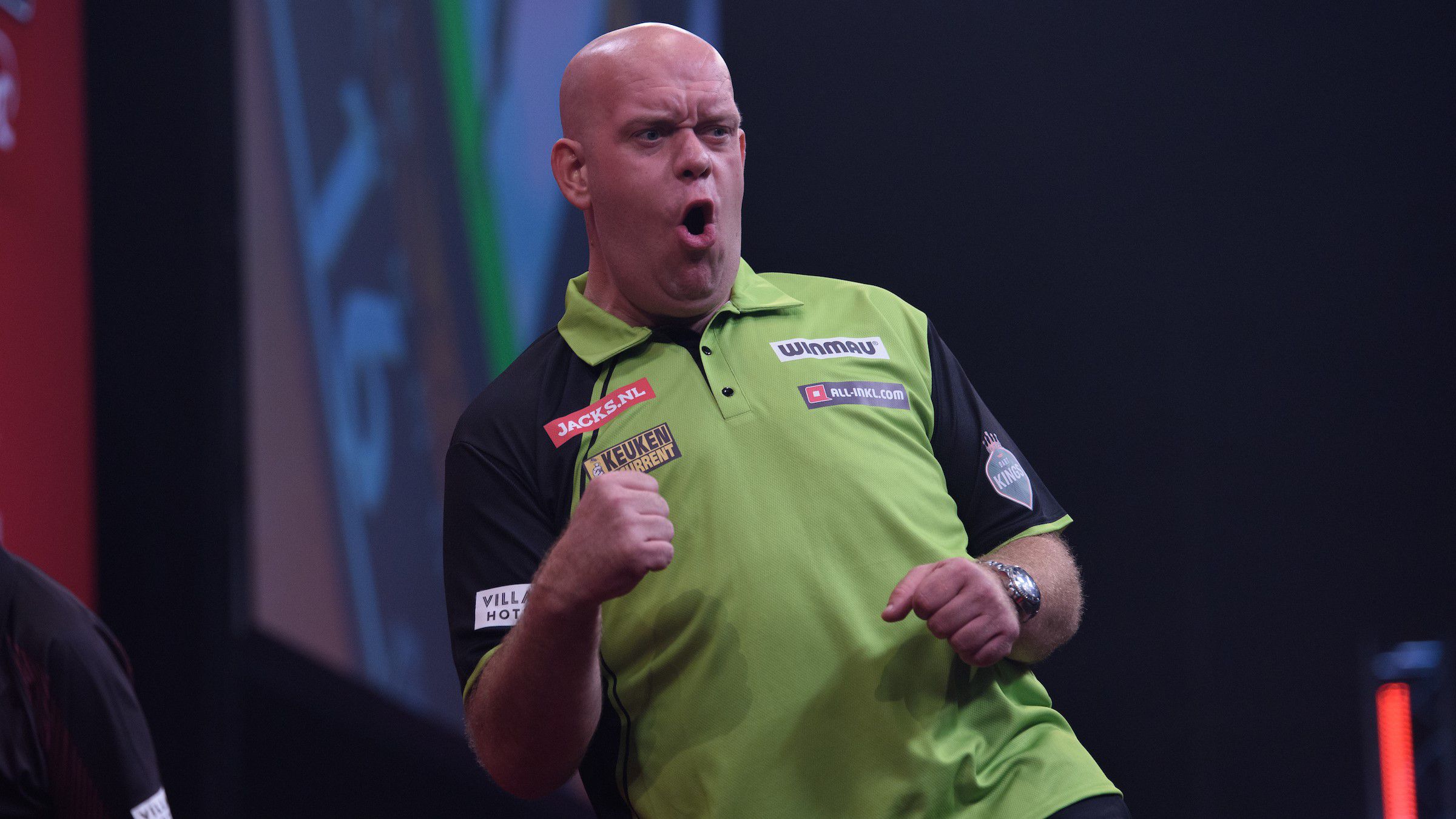 Michael van Gerwen ebben az évben először nyert rangsoroló tornát (Fotó: PDC)