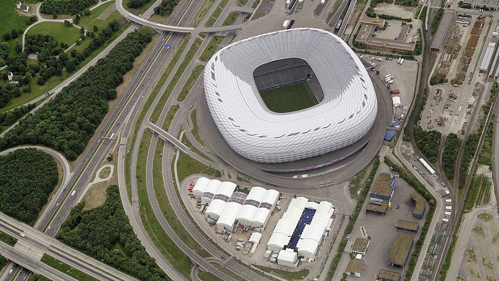 Az Allianz Aréna címe jelenleg Werner-Heisenberg-Allee 25