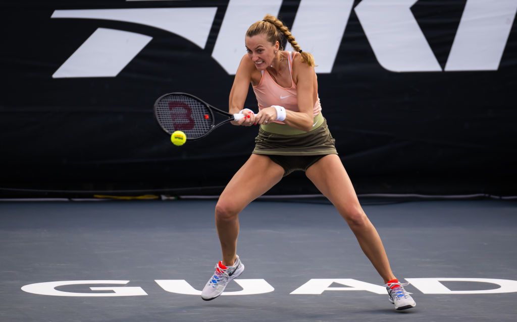 Petra Kvitová gémet sem nyert Andreescu ellen a döntő szettben Guadalajarában (Fotó: Getty Images)