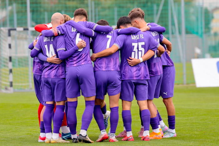 Az Újpest II a Haladással együtt egyre nagyobb bajban. Fotó: Újpest FC
