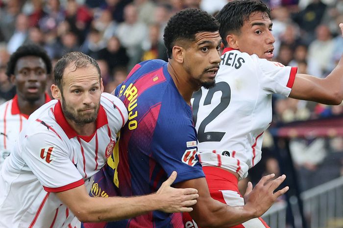 A győztes gólt szerző Barcelona játékos: Araújo