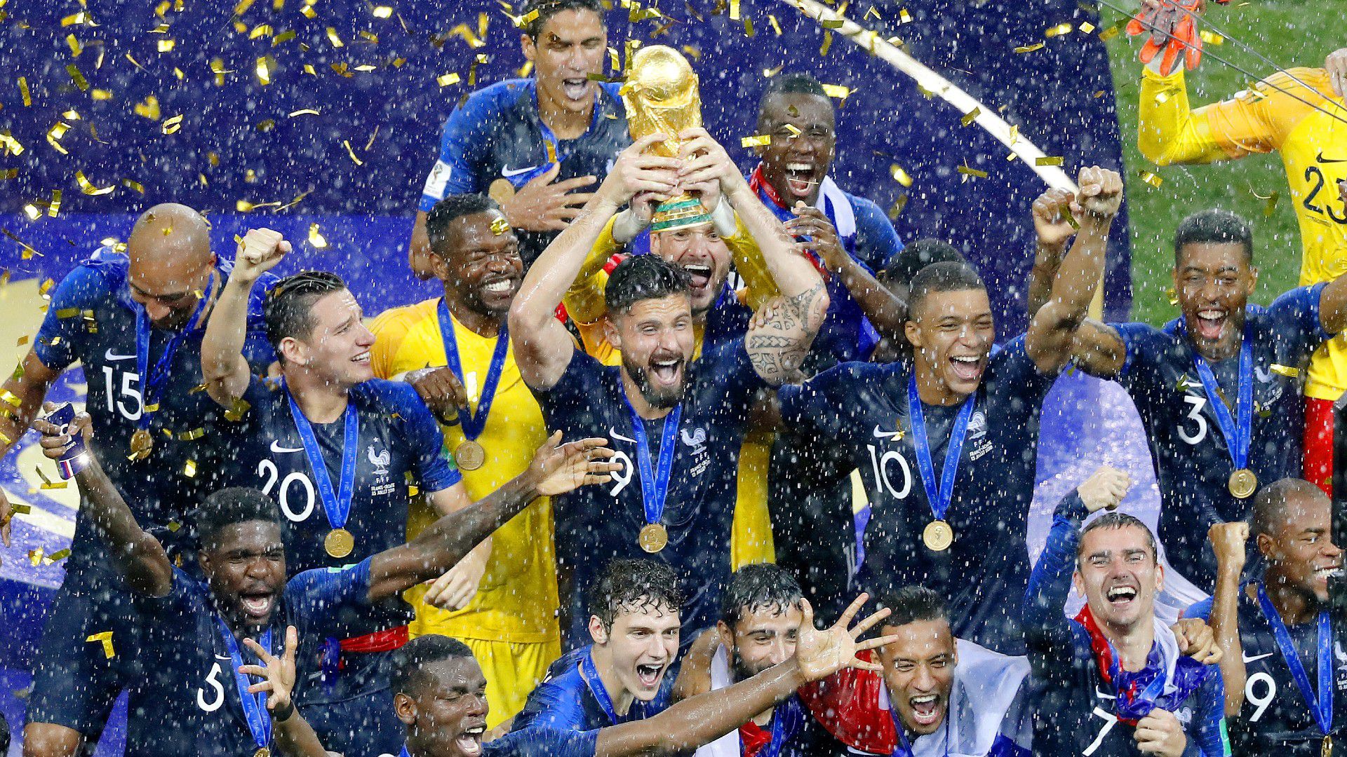 Az idei győztes 16,4 milliárd forintnak megfelelő összeget kap a FIFA-tól – ez 1,5 milliárddal több, mint négy éve a franciák jutalma /Fotó: Getty Images