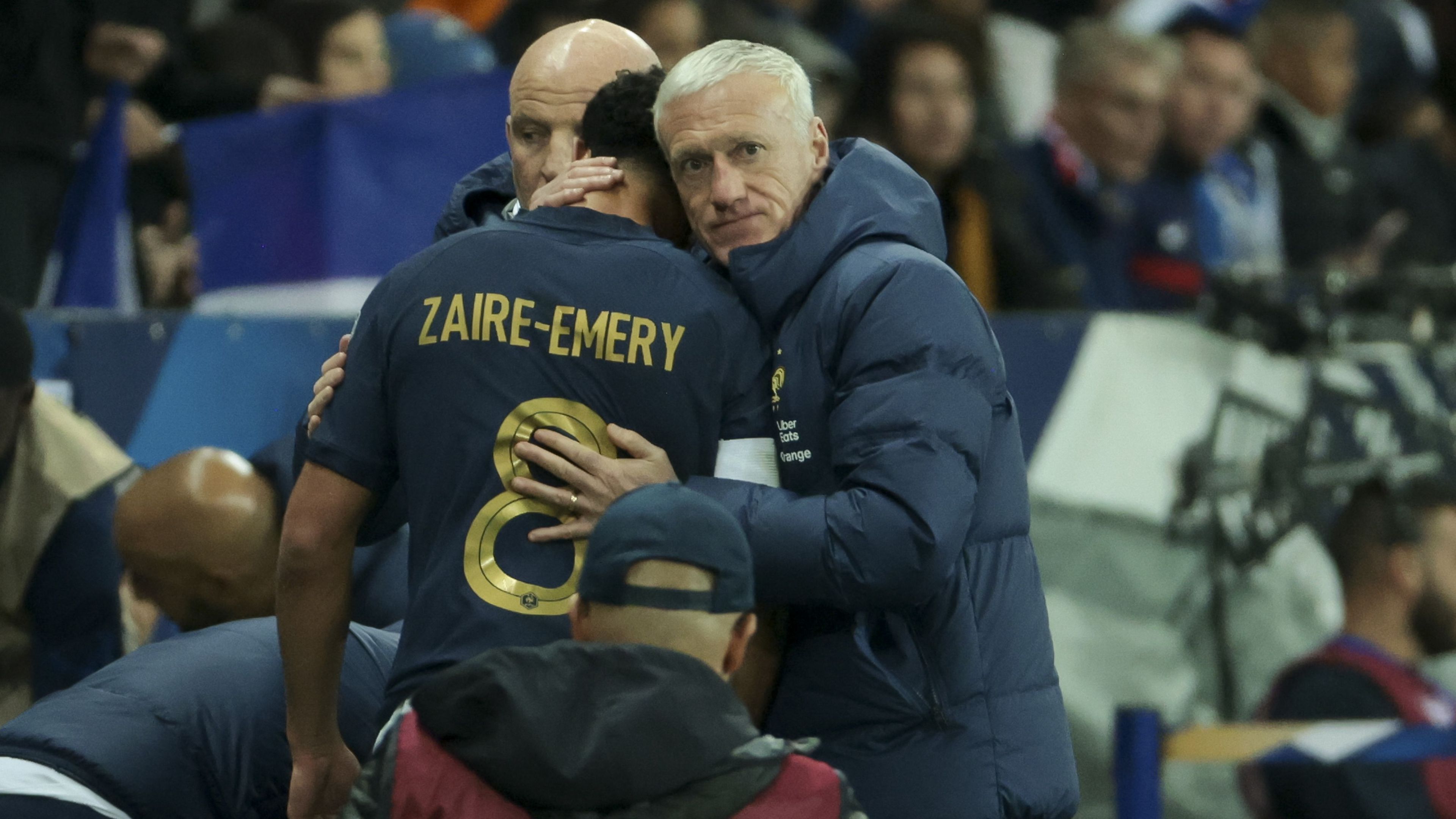 Didier Deschamps megnyugtatta a szurkolókat, Warren Zaire-Emery sérülése nem annyira súlyos, mint elsőre tűnt