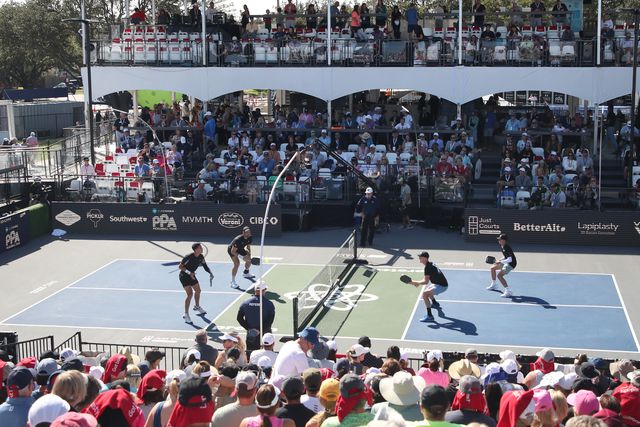 A pickleball népszerűsége rohamosan növekszik (Fotó: Getty Images)