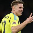 Viktor Gyökeres a világ tetején (Fotó: Getty Images)