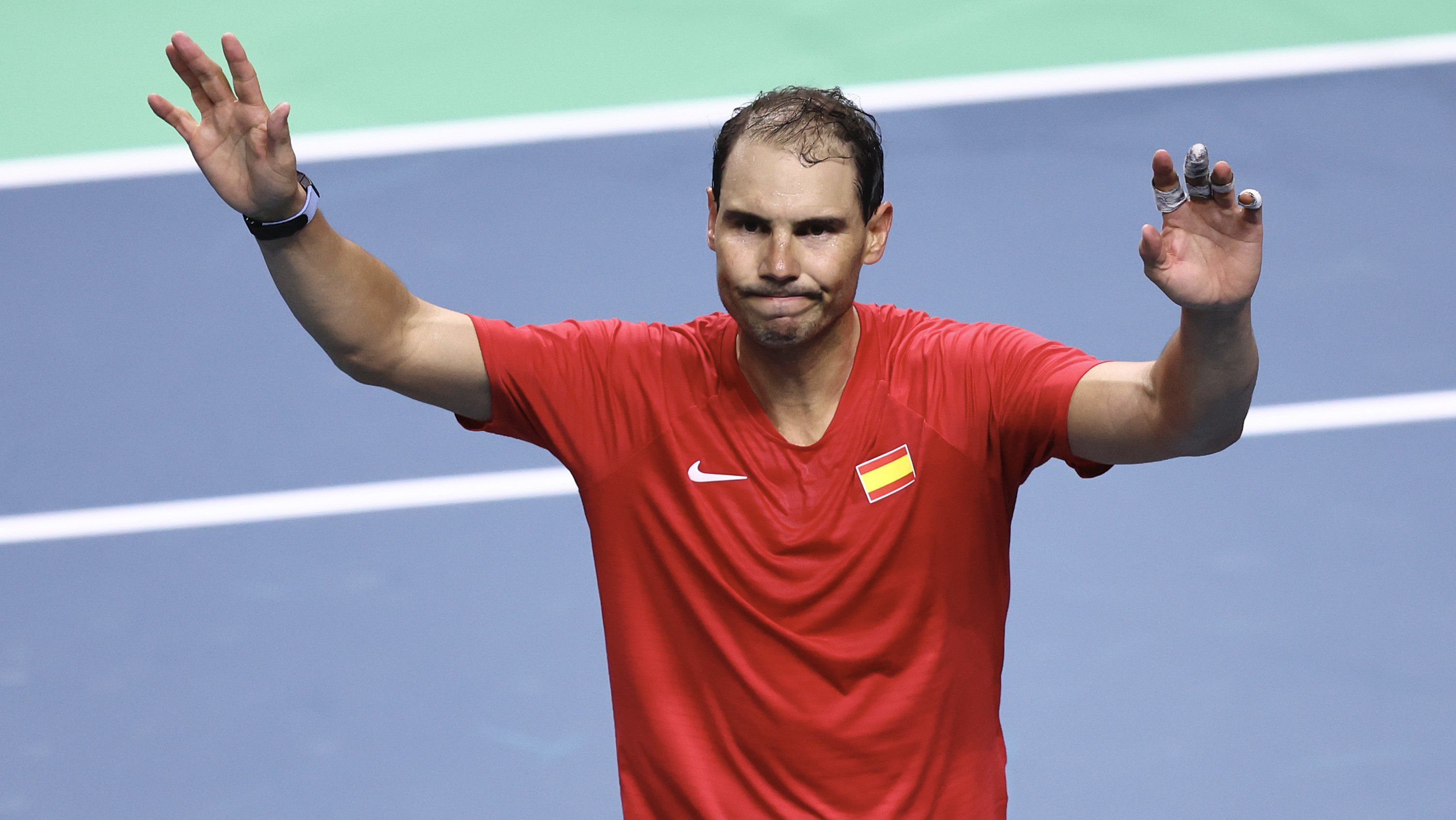 A spanyolok nem tudtak fordítani, Rafael Nadal vereséggel fejezte be pályafutását