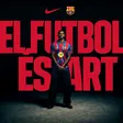 „A futball művészet” (Fotó: www.fcbarcelona.com)
