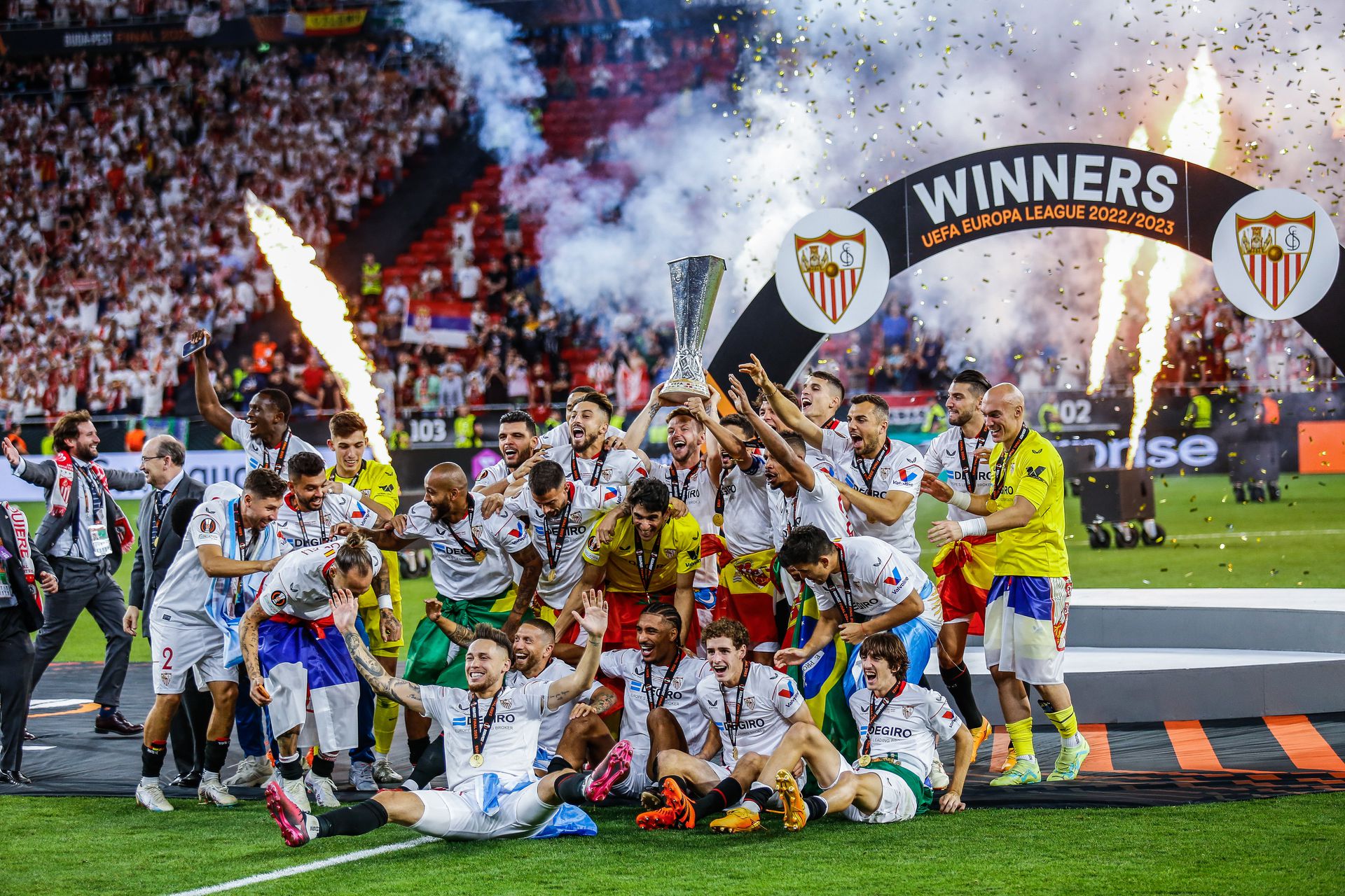 Ahogy azt megszoktuk: Európa-liga győztes a Sevilla! (Fotó: Getty Images)