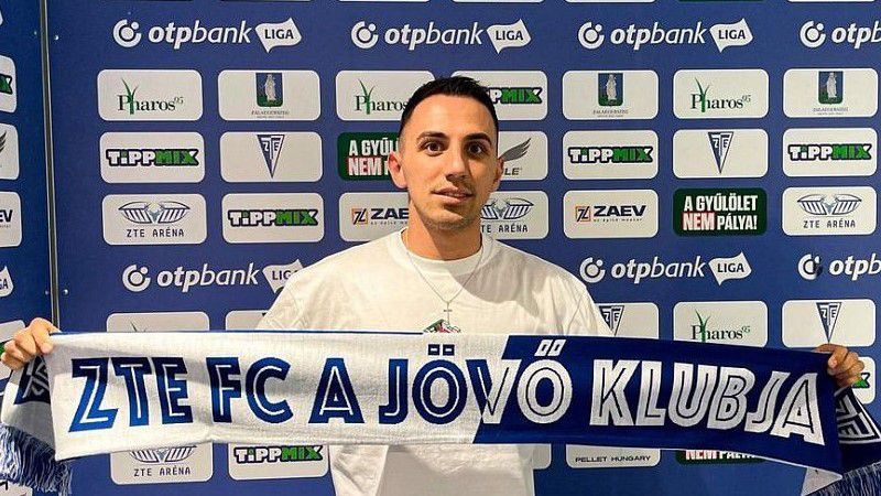 Todor Todoroszki hatszoros északmacedón válogatott, szeptemberben egy plusz egyéves szerződést írt alá, most távozik. (Fotó: ztefc.hu)