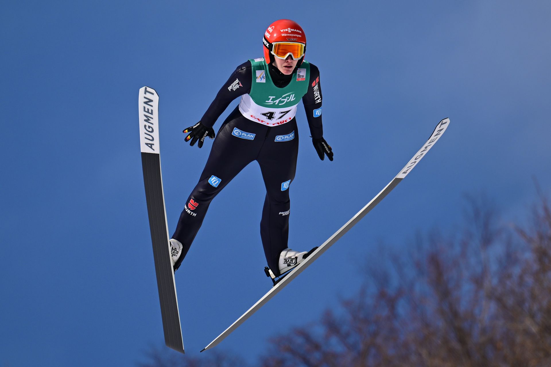 A német síugró világbajnoki címet is szerzett már csapatban, nem jelentett meglepetést a selejtezőbeli sikere (Fotó://GettyImages)