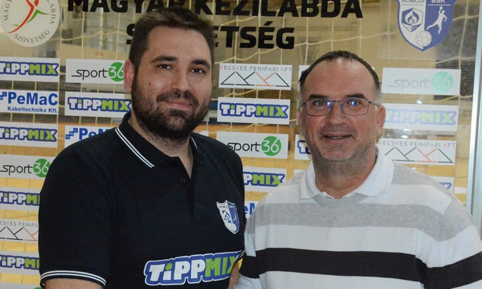 Marosán György az új edző (Fotó: Facebook/Sport36 Komló-Komló Sport Kft)