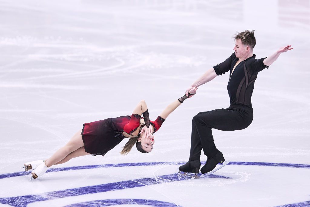 A jelenlegi legeredményesebb „magyar” korisok Pavlova Maria és Sviatchenko Alexei (Fotó: Getty Images)