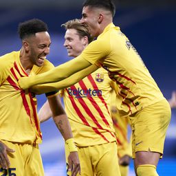 Ki nem találná, ki ünnepelt a Barca öltözőjében az el Clásico után – fotó