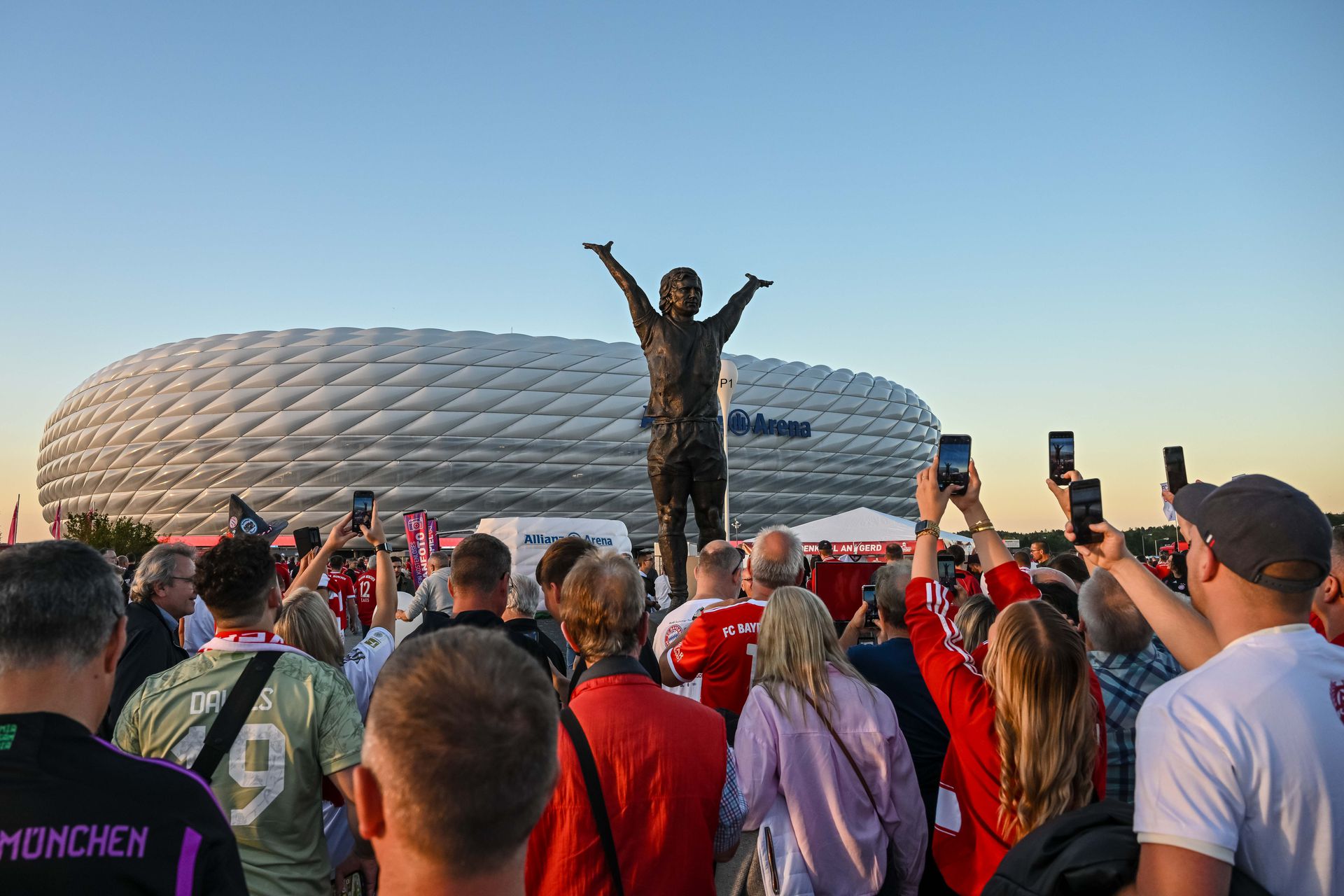 Nem véletlenül áll Gerd Müller szobra az Allianz Aréna előtt (Fotó: Getty Images)