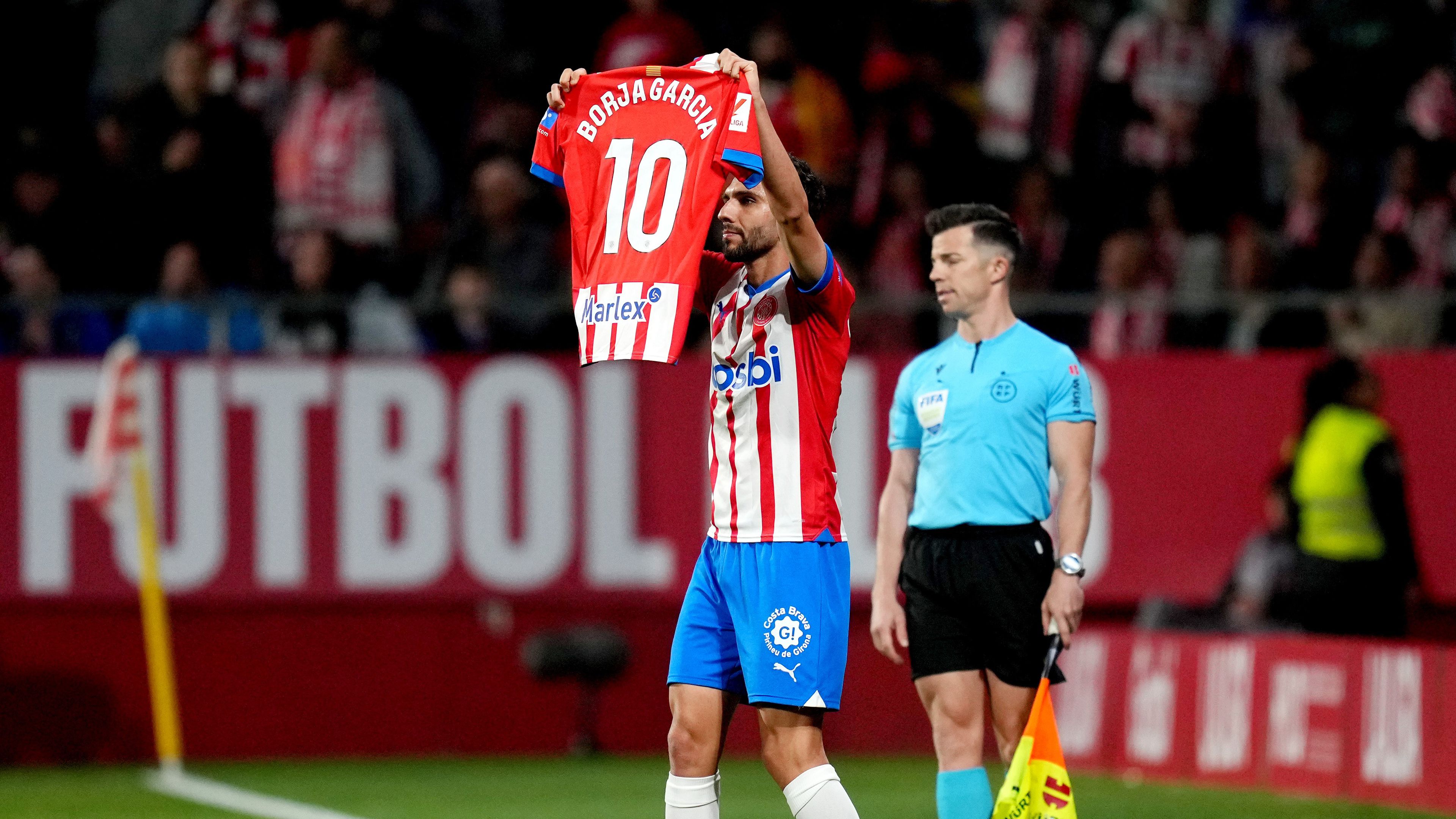 Iván Martín szerezte a mérkőzés második gólját, ünneplése alatt pedig sérült csapattársa, Borja García mezét tartotta a magasba.