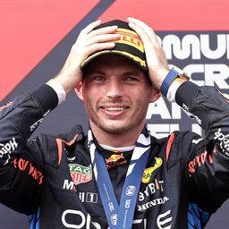 Verstappen elárulta, miért lassult le a verseny végén