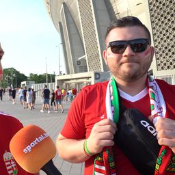 A szurkolók is győzelmet várnak Litvánia ellen – videóval