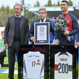 Ronaldo góllal ünnepelte világrekordját – videóval