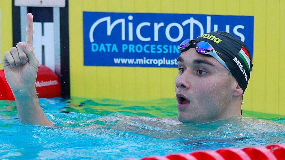Milák Európa-bajnok, Kós ezüstérmes 100 pillangón, Ábrahám olimpiai szintet úszott
