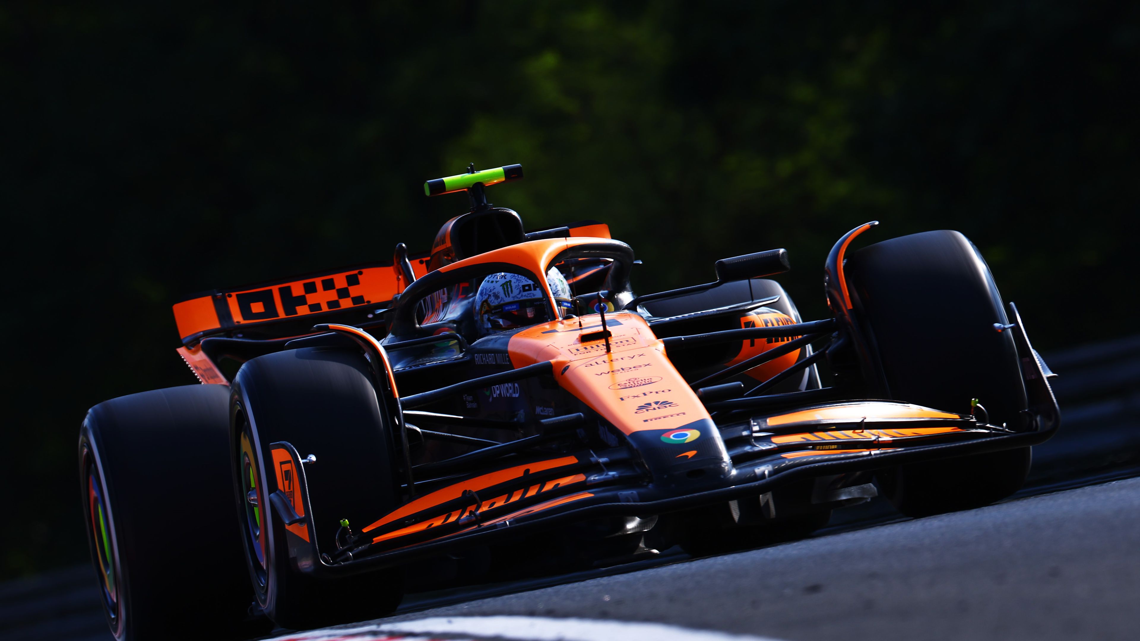 Lando Norris ezúttal is a leggyorsabb volt a Hungaroringen