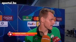 Dibusz Dénes: Az első félidőben mindig odaért valaki