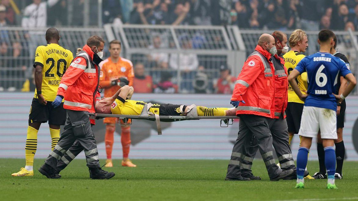 A Dortmund játékosai a megsérülő csapatkapitányuknak ajánlották a derbi-győzelmet