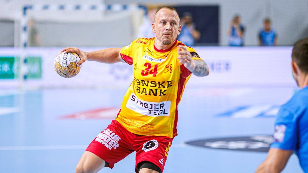 Morten Olsen tíz gólja ellenére Fazekas Gergő volt a Wisla Plock–GOG meccs legjobbja (Fotó: EHF)