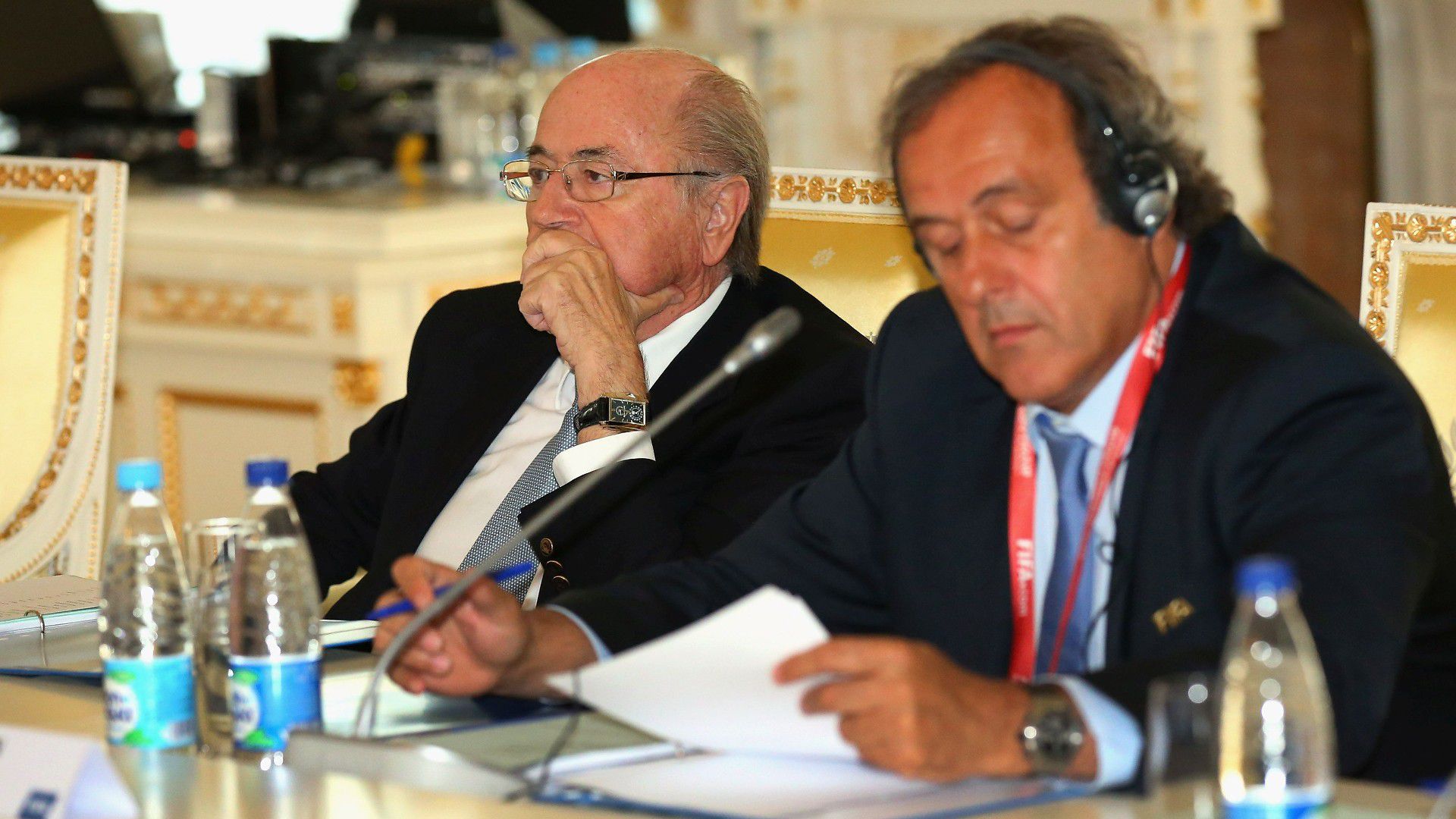 A svájci ügyészség fellebbezett Blatter (balra) és Platini felmentése ellen (fotó: Getty)
