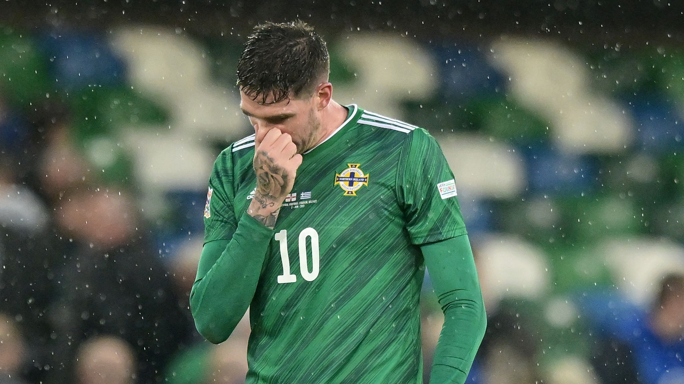 Kyle Lafferty kétszer is betalált a magyar válogatott ellen (fotó: Getty Images)