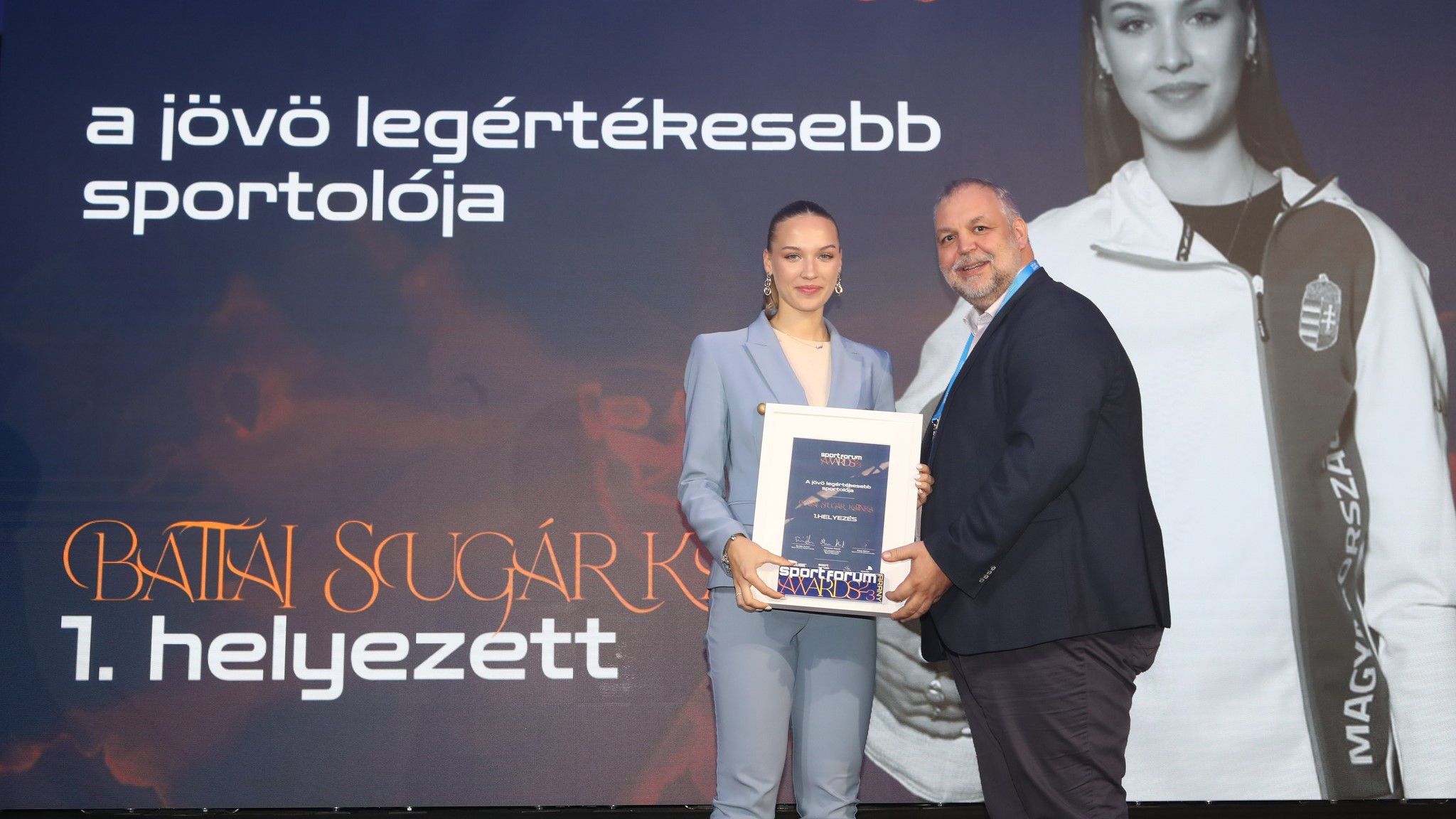 Rangos elismerést kapott a kétszeres világbajnok magyar sportoló