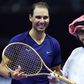 Rafael Nadal aranyozott teniszütőt kapott Szaúd-Arábiában