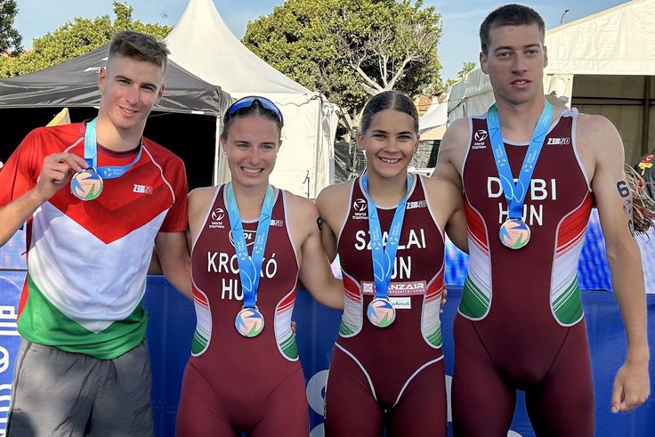 Újabb magyar bronzérem a világbajnokságon: ezúttal vegyes váltóban!