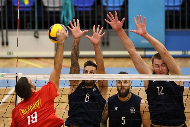 Sima kezdés a somogyiaktól (Fotó: kaposvarvolley.hu)